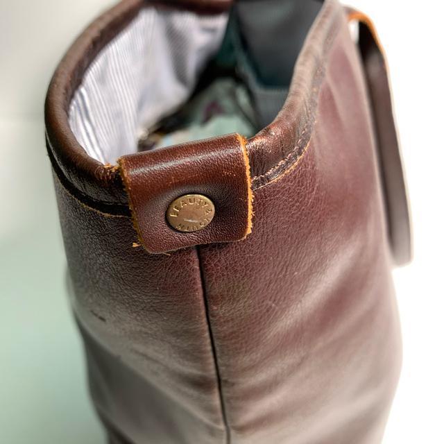 BEAUTY&YOUTH 本革 レザー トートバッグ ビジネストート ブラウン 肩掛け A4収納 < 男性ファッション BEAUTY&YOUTH 本革 レザー トートバッグ ビジネストート ブラウン 肩掛け A4収納 < 男性ファッションの