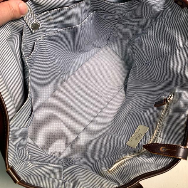 BEAUTY&YOUTH 本革 レザー トートバッグ ビジネストート ブラウン 肩掛け A4収納 < 男性ファッション BEAUTY&YOUTH 本革 レザー トートバッグ ビジネストート ブラウン 肩掛け A4収納 < 男性ファッションの