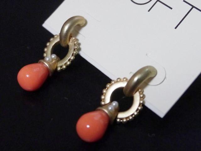 新品ANN TAYLOR LOFT ゴスロリ姫系アンティーク調ピアス < 女性アクセサリー/時計  新品ANN TAYLOR LOFT ゴスロリ姫系アンティーク調ピアス < 女性アクセサリー/時計の