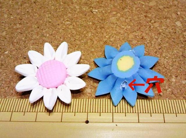 ポリマークレイ花ビーズ大10個 < ペット/手芸/園芸  ポリマークレイ花ビーズ大10個 < ペット/手芸/園芸の