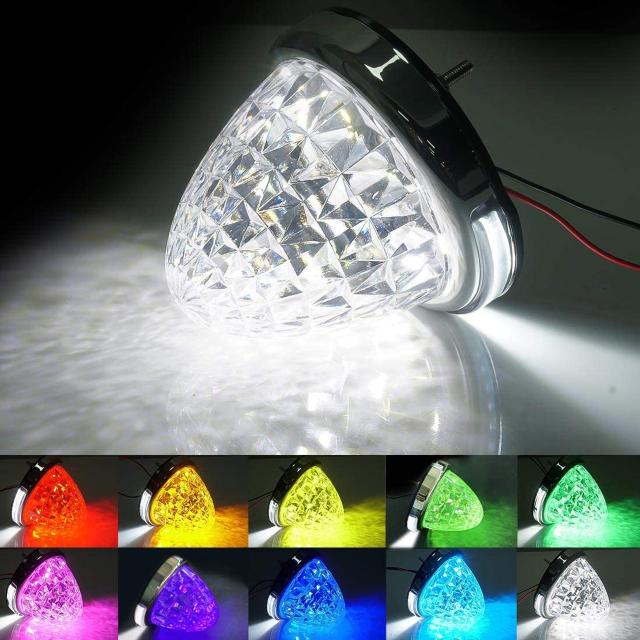 サイドマーカーランプ 路肩灯 両面発光(2個セット,ホワイト) < 自動車/バイク サイドマーカーランプ 路肩灯 両面発光(2個セット,ホワイト) < 自動車/バイク