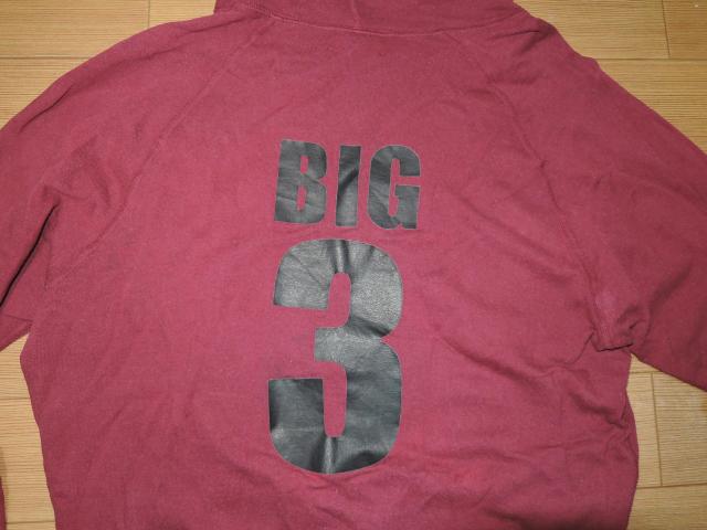 TMT YOURS レザーロゴ スウェット パーカー M カットソー BIG3 革 < ブランド  TMT YOURS レザーロゴ スウェット パーカー M カットソー BIG3 革 < ブランドの