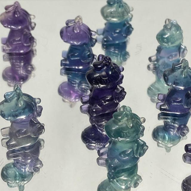 《置物》天然石フローライト ユニコーン ランダム発送 < インテリア/ライフ  《置物》天然石フローライト ユニコーン ランダム発送 < インテリア/ライフの