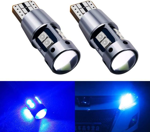 T10 LED ブルー 爆光 12V  ポジションランプ キャンセラー内蔵 < 自動車/バイク T10 LED ブルー 爆光 12V  ポジションランプ キャンセラー内蔵 < 自動車/バイク
