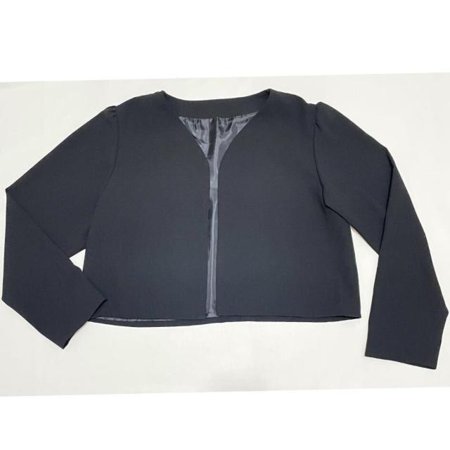 ボレロジャケット 黒 #L < 女性ファッション  ボレロジャケット 黒 #L  < 女性ファッションの