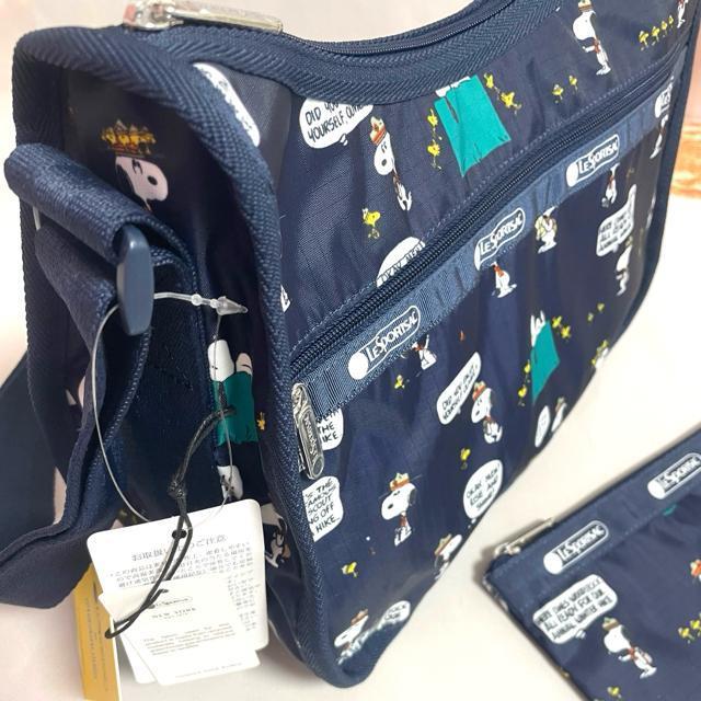 ★新品★LeSportsac レスポートサック スヌーピー ビーグルスカウト SNOOPY ショルダーバッグ ポーチ 7520 < 女性ファッション  ★新品★LeSportsac レスポートサック スヌーピー ビーグルスカウト SNOOPY ショルダーバッグ ポーチ 7520 < 女性ファッションの