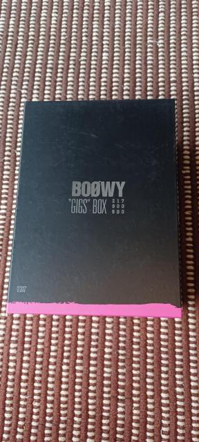 BOOWY 「“GIGS”BOX」 < CD/DVD/ビデオ  BOOWY 「“GIGS”BOX」  < CD/DVD/ビデオの