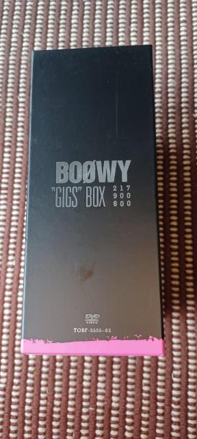 BOOWY 「“GIGS”BOX」 < CD/DVD/ビデオ  BOOWY 「“GIGS”BOX」 < CD/DVD/ビデオの