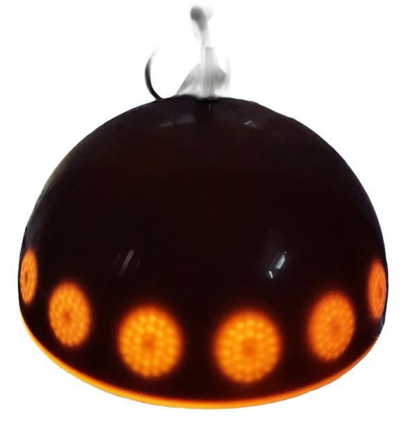 オレンジ ドーム型 ペンダント ライト 昭和 レトロ 天井 照明 電気 ファンシー ミッドセンチュリー ビンテージ ヴィンテージ < 家電/AV オレンジ ドーム型 ペンダント ライト 昭和 レトロ 天井 照明 電気 ファンシー ミッドセンチュリー ビンテージ ヴィンテージ < 家電/AVの