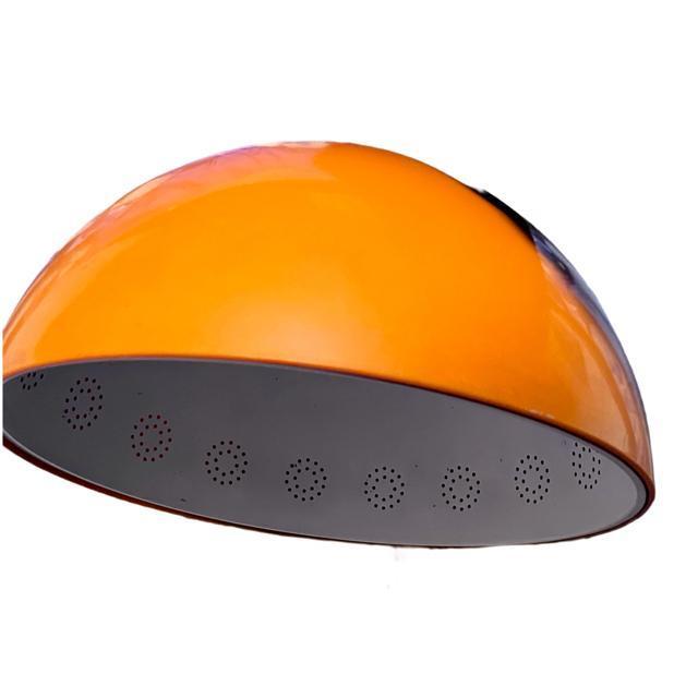 オレンジ ドーム型 ペンダント ライト 昭和 レトロ 天井 照明 電気 ファンシー ミッドセンチュリー ビンテージ ヴィンテージ < 家電/AV オレンジ ドーム型 ペンダント ライト 昭和 レトロ 天井 照明 電気 ファンシー ミッドセンチュリー ビンテージ ヴィンテージ < 家電/AVの