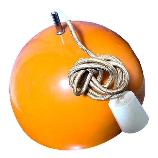 オレンジ ドーム型 ペンダント ライト 昭和 レトロ 天井 照明 電気 ファンシー ミッドセンチュリー ビンテージ ヴィンテージ < 家電/AV オレンジ ドーム型 ペンダント ライト 昭和 レトロ 天井 照明 電気 ファンシー ミッドセンチュリー ビンテージ ヴィンテージ < 家電/AVの