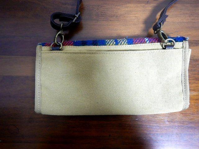 ◆ハリスツィード ショルダーバッグ Harris Tweed  ツイード素材 中古品 < 女性ファッション  ◆ハリスツィード ショルダーバッグ Harris Tweed  ツイード素材 中古品 < 女性ファッションの