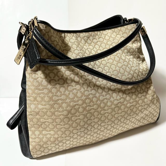 美品 COACH コーチ オプアート ショルダーバッグ < ブランド  美品 COACH コーチ オプアート ショルダーバッグ < ブランドの