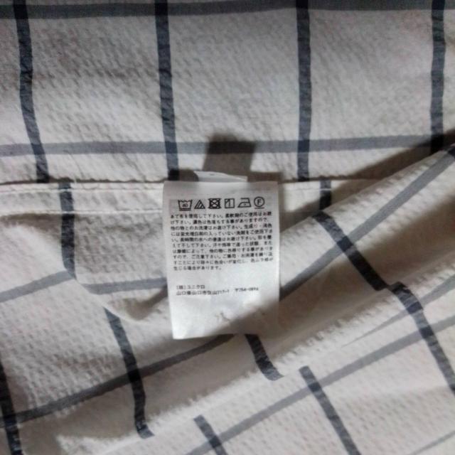 UNIQLO ワイシャツ カッターシャツ Mサイズ 美品 < 男性ファッション  UNIQLO ワイシャツ カッターシャツ Mサイズ 美品 < 男性ファッションの