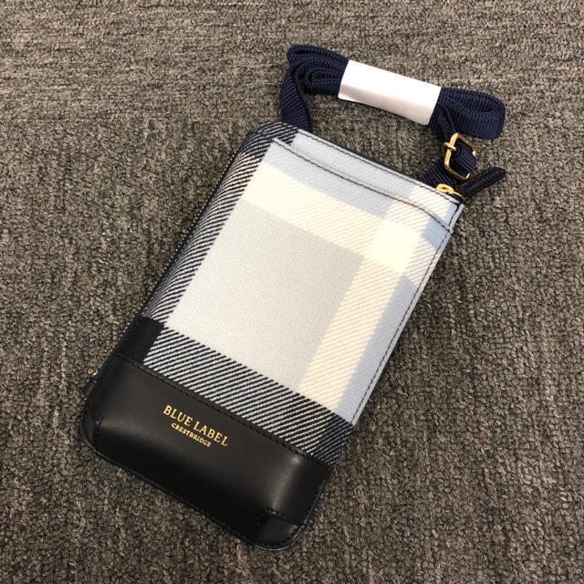 即決 新品 BLUE LABEL CRESTBRIDGE スマホショルダー < 女性ファッション  即決 新品 BLUE LABEL CRESTBRIDGE スマホショルダー < 女性ファッションの