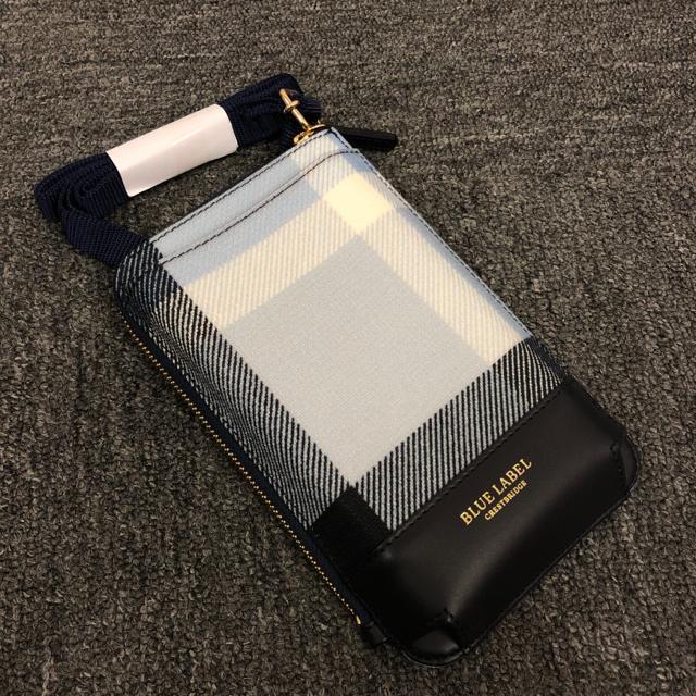 即決 新品 BLUE LABEL CRESTBRIDGE スマホショルダー < 女性ファッション  即決 新品 BLUE LABEL CRESTBRIDGE スマホショルダー < 女性ファッションの