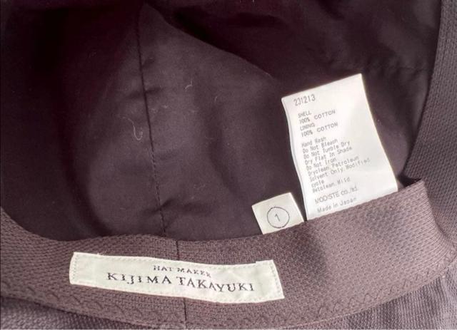 KIJIMA TAKAYUKI /LW}^JL@RIPPLED TULIP HAT  jt@bV 