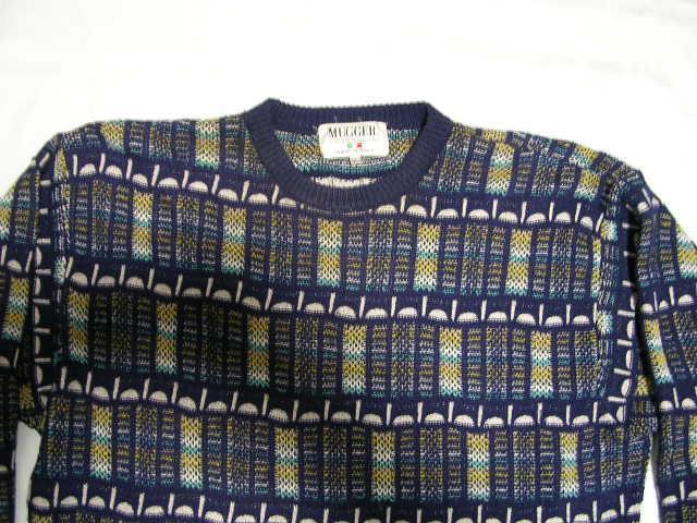 メンズセーター MUGGER サイズL < 男性ファッション メンズセーター MUGGER サイズL < 男性ファッションの