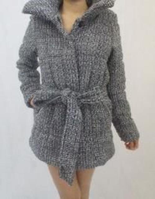 【LIP SERVICE/リップサービス】ベルト付♪ボリューム襟 中綿ツイードコート < ブランド 【LIP SERVICE/リップサービス】ベルト付♪ボリューム襟 中綿ツイードコート < ブランドの