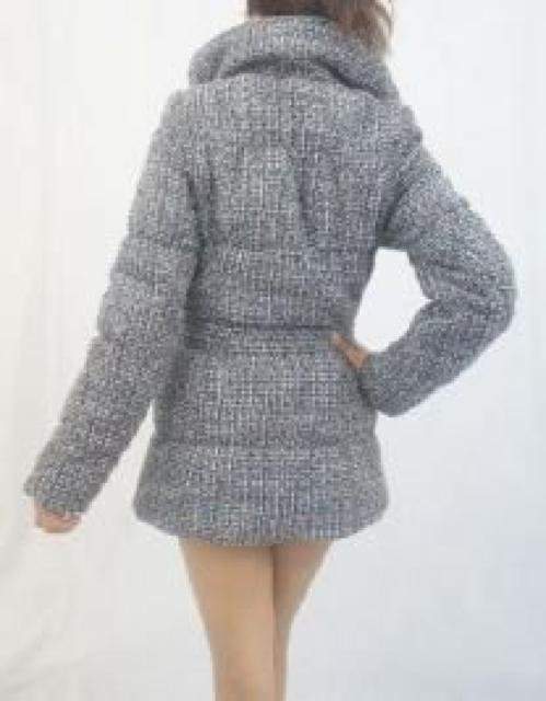 【LIP SERVICE/リップサービス】ベルト付♪ボリューム襟 中綿ツイードコート < ブランド 【LIP SERVICE/リップサービス】ベルト付♪ボリューム襟 中綿ツイードコート < ブランドの