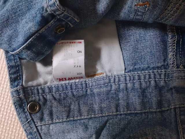 115 ONE O ONE デニム短丈つなぎ < キッズ/ベビー  115 ONE O ONE デニム短丈つなぎ < キッズ/ベビーの