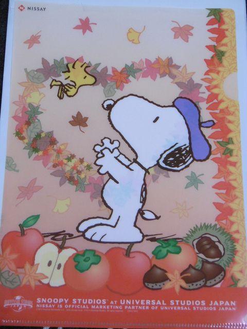 USJ スヌーピー・スタジオ クリアファイル < アニメ/コミック/キャラクター  USJ スヌーピー・スタジオ クリアファイル  < アニメ/コミック/キャラクターの