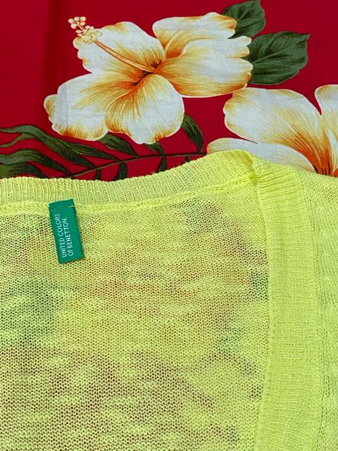 ベネトン☆ショッキングイエロー☆薄手カーディガン☆ < ブランド ベネトン☆ショッキングイエロー☆薄手カーディガン☆ < ブランドの