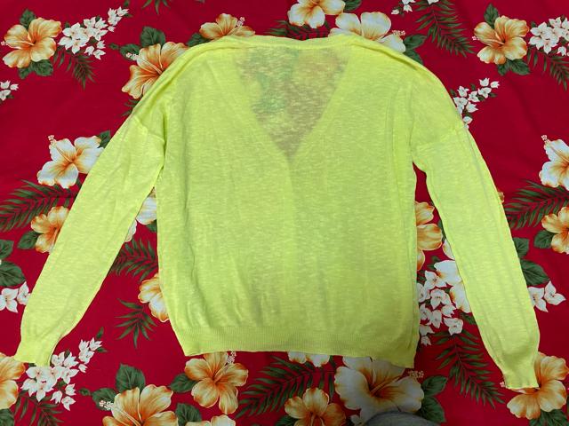 ベネトン☆ショッキングイエロー☆薄手カーディガン☆ < ブランド ベネトン☆ショッキングイエロー☆薄手カーディガン☆ < ブランドの