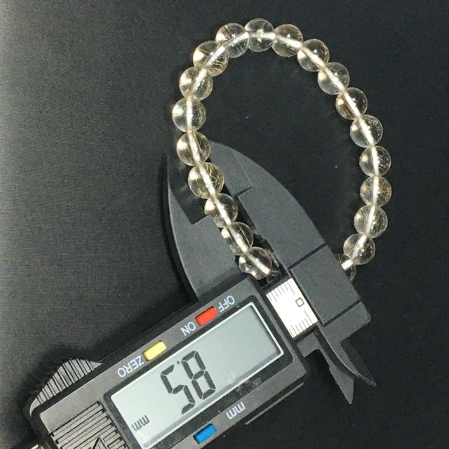 《No.052》ブラジル産 天然石プラチナゴールドルチルクォーツ < 女性アクセサリー/時計  《No.052》ブラジル産 天然石プラチナゴールドルチルクォーツ < 女性アクセサリー/時計の