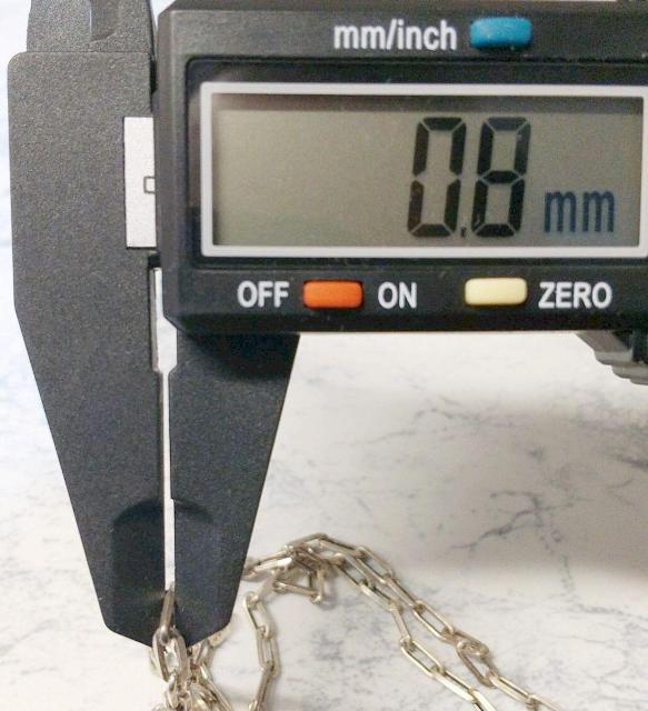 シルバー925 長あずき4面カットチェーンネックレス 長さ約50cm < 女性アクセサリー/時計  シルバー925 長あずき4面カットチェーンネックレス 長さ約50cm < 女性アクセサリー/時計の