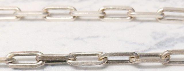 シルバー925 長あずき4面カットチェーンネックレス 長さ約50cm < 女性アクセサリー/時計  シルバー925 長あずき4面カットチェーンネックレス 長さ約50cm < 女性アクセサリー/時計の