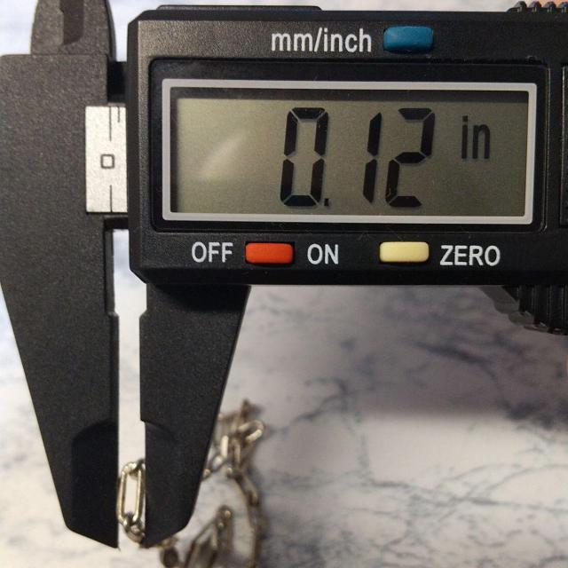 シルバー925 長あずき4面カットチェーンネックレス 長さ約50cm < 女性アクセサリー/時計  シルバー925 長あずき4面カットチェーンネックレス 長さ約50cm < 女性アクセサリー/時計の