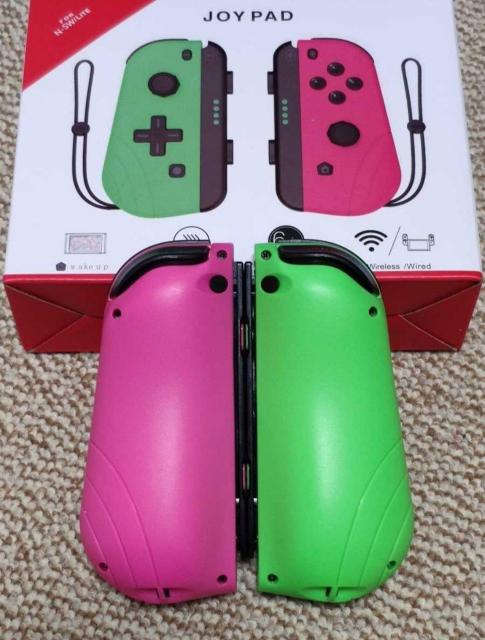 激安 Joy-Con 互換コントローラー  ジョイコン 緑ピンク 早い者勝ち < ゲーム本体/ソフト  激安 Joy-Con 互換コントローラー  ジョイコン 緑ピンク 早い者勝ち < ゲーム本体/ソフトの