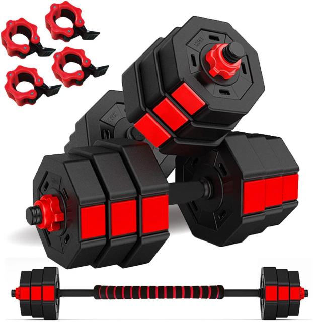 バーベルにもなる ダンベル10kg2個セット < ヘルス/ビューティー  バーベルにもなる ダンベル10kg2個セット  < ヘルス/ビューティーの