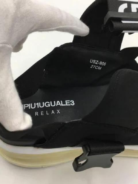 ☆1PIU1UGUALE3 RELAX ウノピゥウノウグァーレトレ リラックス プリント ロゴ サンダル スニーカー/27cm < 男性ファッション ☆1PIU1UGUALE3 RELAX ウノピゥウノウグァーレトレ リラックス プリント ロゴ サンダル スニーカー/27cm < 男性ファッションの