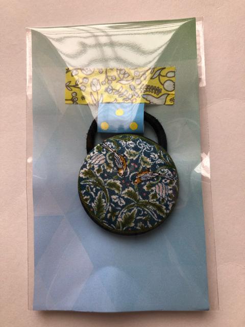 ハンドメイド ヘアゴム 特大 くるみボタン 小鳥さんシリーズ♪ セット < 女性ファッション  ハンドメイド ヘアゴム 特大 くるみボタン 小鳥さんシリーズ♪ セット < 女性ファッションの