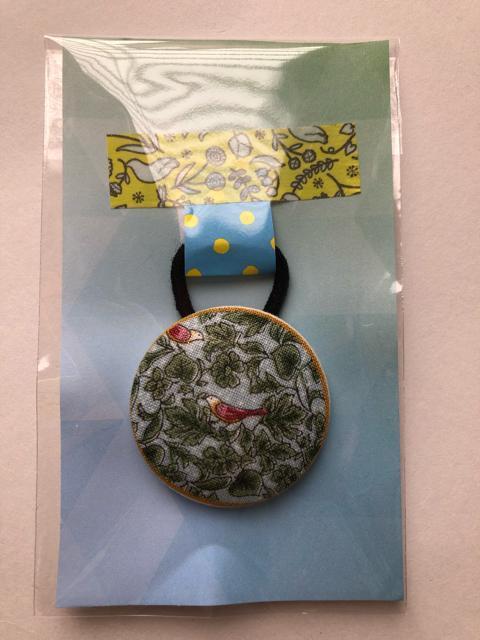 ハンドメイド ヘアゴム 特大 くるみボタン 小鳥さんシリーズ♪ セット < 女性ファッション  ハンドメイド ヘアゴム 特大 くるみボタン 小鳥さんシリーズ♪ セット < 女性ファッションの