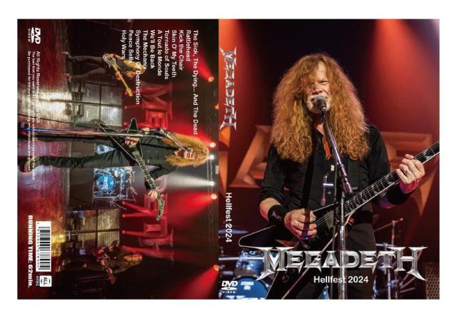 2024IMegadeth Live Hellfest 2024 KfX   CD/DVD/rfI 