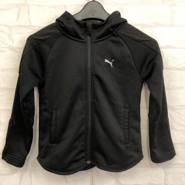 即決 PUMA プーマ フルジップ パーカー 120cm ブラック < ブランド  即決 PUMA プーマ フルジップ パーカー 120cm ブラック  < ブランドの