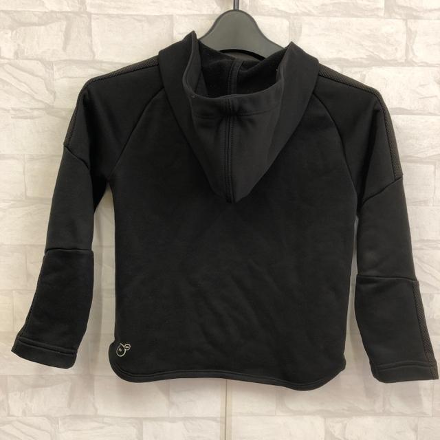 即決 PUMA プーマ フルジップ パーカー 120cm ブラック < ブランド  即決 PUMA プーマ フルジップ パーカー 120cm ブラック < ブランドの