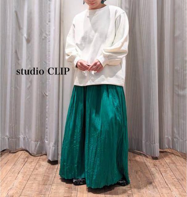 新品 studio CLIP★ クルーネックプルオーバー < 女性ファッション 新品 studio CLIP★ クルーネックプルオーバー < 女性ファッションの