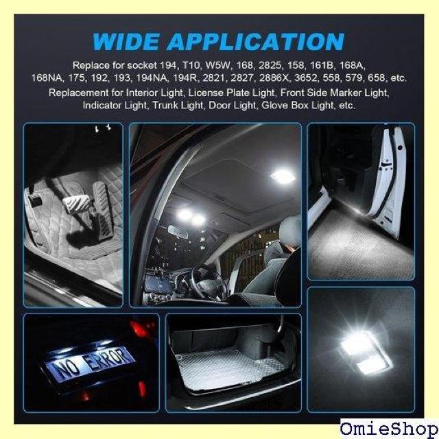 T10 W5W Led 車用 ライト - Safego D 置換ナンバー灯、クリアランスランプ、高輝度10個入り 709 < 自動車/バイク T10 W5W Led 車用 ライト - Safego D 置換ナンバー灯、クリアランスランプ、高輝度10個入り 709 < 自動車/バイク
