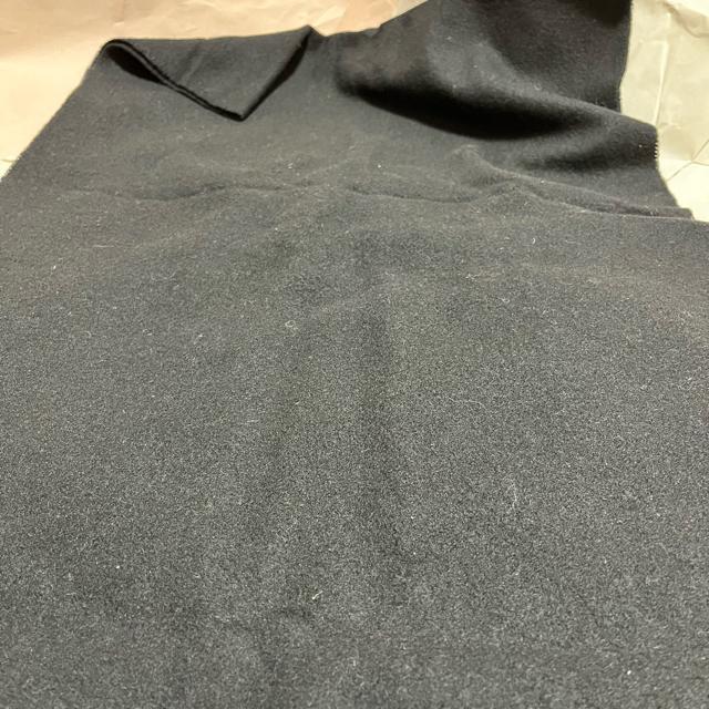 【GIANFRANCO FERRE】 大判 ストール / マフラー / 黒 フリンジ < ブランド 【GIANFRANCO FERRE】 大判 ストール / マフラー / 黒 フリンジ < ブランドの