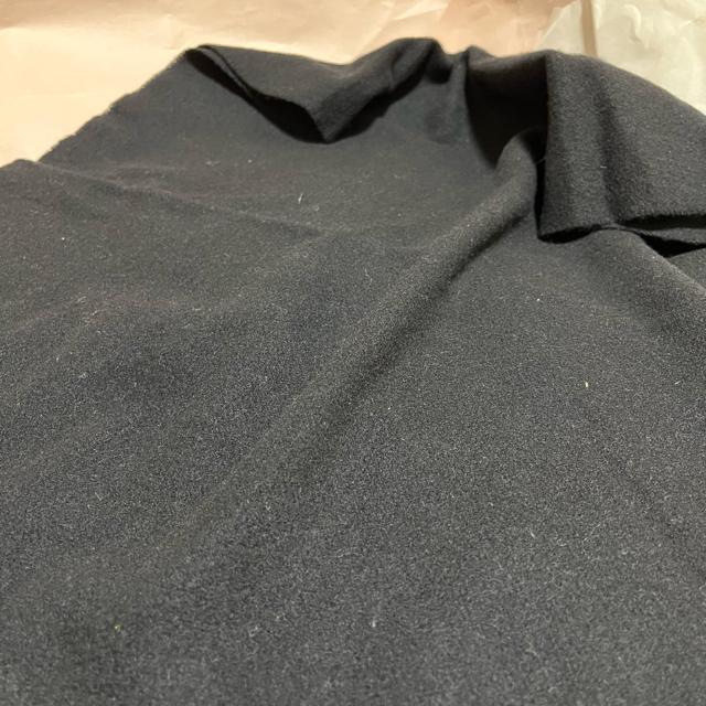 【GIANFRANCO FERRE】 大判 ストール / マフラー / 黒 フリンジ < ブランド 【GIANFRANCO FERRE】 大判 ストール / マフラー / 黒 フリンジ < ブランドの