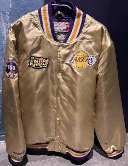 Mitchell&Ness/ミッチェル&ネス/Lakers/レイカーズ/スタジャン/Los Angeles/ロサンゼルス/XL < ブランド Mitchell&Ness/ミッチェル&ネス/Lakers/レイカーズ/スタジャン/Los Angeles/ロサンゼルス/XL < ブランドの