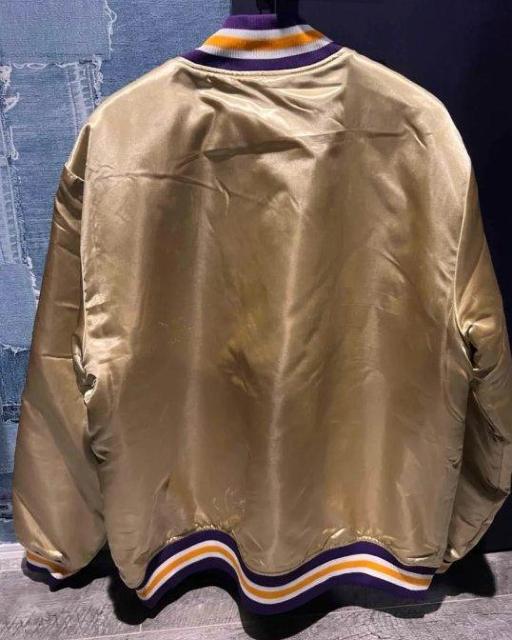 Mitchell&Ness/ミッチェル&ネス/Lakers/レイカーズ/スタジャン/Los Angeles/ロサンゼルス/XL < ブランド Mitchell&Ness/ミッチェル&ネス/Lakers/レイカーズ/スタジャン/Los Angeles/ロサンゼルス/XL < ブランドの