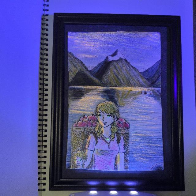 BLACKLIGHTmyPictureBOOK�AShangri-La�AA5�T�C�Y����2�� �� �z�r�[�� 