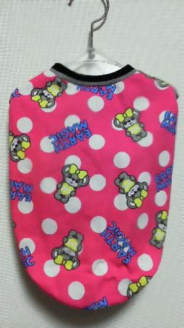 SALE★ハンドメイド*アースマジックTシャツ*ピンク・水玉・ボーダー・マフィー・犬用*L < ペット/手芸/園芸  SALE★ハンドメイド*アースマジックTシャツ*ピンク・水玉・ボーダー・マフィー・犬用*L  < ペット/手芸/園芸の