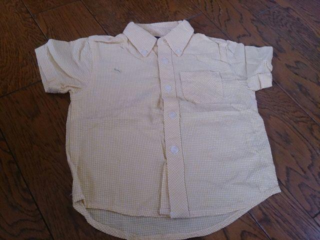 80 Aqua BLues サッカー生地 イエロー 美品 < キッズ/ベビー 80 Aqua BLues サッカー生地 イエロー 美品 < キッズ/ベビーの