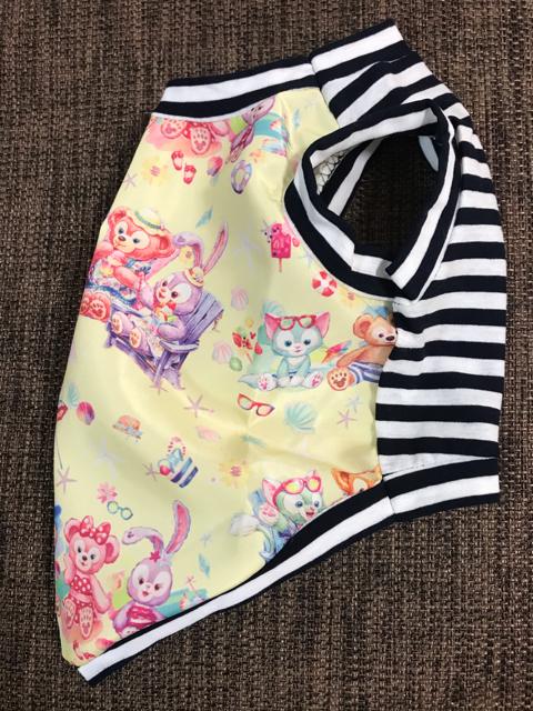 ★ハンドメイド ダッフィーフレンズ シャツ ボーダー 犬服 M★ < ペット/手芸/園芸  ★ハンドメイド ダッフィーフレンズ シャツ ボーダー 犬服 M★ < ペット/手芸/園芸の